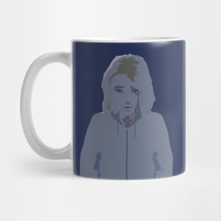 Abstract Girl in Sweater Mug